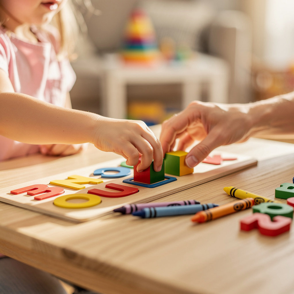 Azam Family Home Daycare preschool children engaged in fun, educational activities for school readiness in Carmel Valley, San Diego