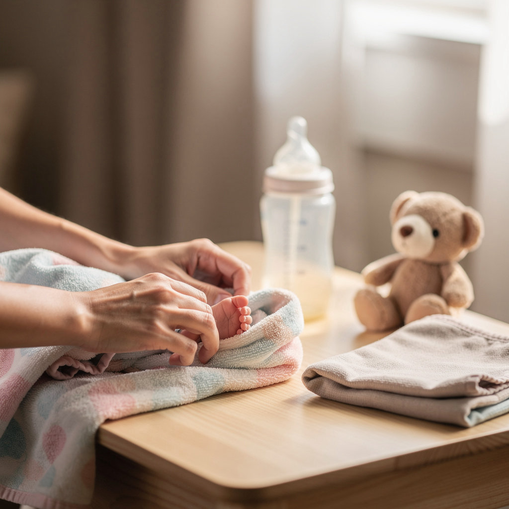 Azam Family Home Daycare nurturing environment in Carmel Valley, San Diego - a warm, safe space for infant and child care